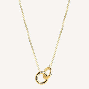 Najo Embrace 14ct Yellow Gold Plated Necklace
