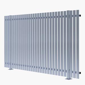 Fence Panels: Straits Aluminium Picket Fence Panel
