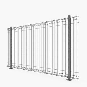 Kinks Folded Rigid Wire Fence Panel