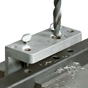 Sliding Gate Hardware: Drill Jig for Locinox Sliding Gate Locks