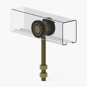 Hercules Sliding Door Two Wheel Hanger