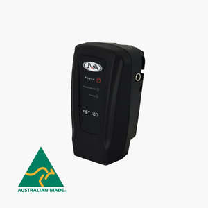 Electric Security Fence: JVA PET100 Portable Electric Fence Energiser - 0.11J 1 km