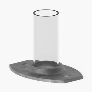 Oval Flange for Round Pipe