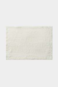 Kitchen And Dining: Linen Placemats Olive Pinstripe