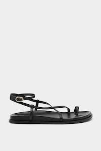 Leather Goods: Hilary Leather Sandal