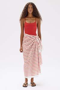 The Beach Edit: Stripe Cotton Sarong