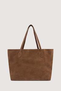 Womens Accessories: Olivia Suede Tote Bag