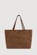 Olivia Suede Tote Bag