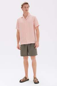 Stan Pleated Cotton Linen Short