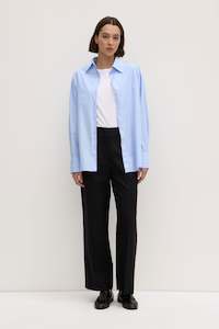 Womens Poplin Shirts Dresses: Womens Otis Poplin Stripe Shirt