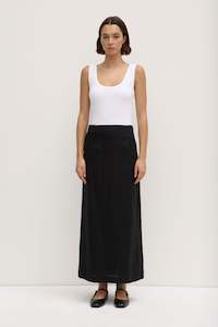 Womens Skirts: Solis Linen Maxi Skirt