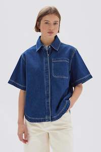 Marlow Boxy Denim Shirt