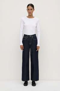 Matching Sets: Wide Leg Jean