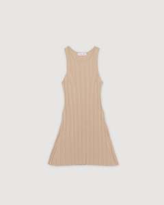 Re-Worn Womens Cotton Textured Tank Dress