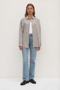 Assembly Label Product: Amber Check Long Sleeve Shirt