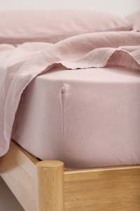 Assembly Label Product: Linen Fitted Sheet Rose