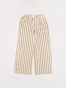 Re-Worn Womens Viscose Blend Stripe Pant