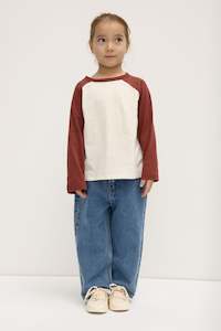 Kids Raglan Long Sleeve Tee