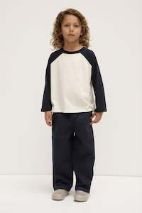 Kids Raglan Long Sleeve Tee