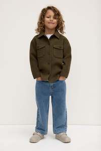 Kids Wool Overshirt