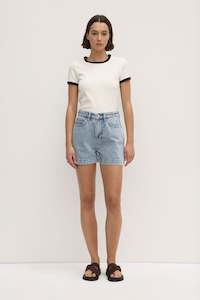 Boxy Denim Short