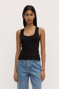 Robyn Scoop Neck Rib Tank