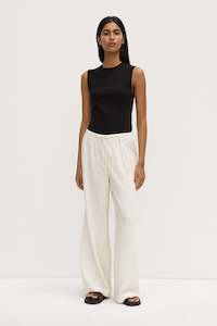 Heather Silk Blend Pant