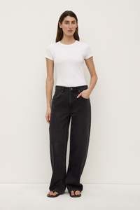 Denim: Low Curve Mid Rise Jean