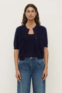 Online Exclusives: Carina Wool Short Sleeve Cardigan