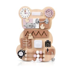 Classical Bear Busy Board - Assistive Technology