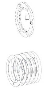 Camera Adapters: Adapter - Medium Camera Spacers