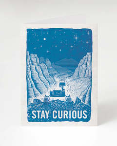 Merchandise: Cognitive Surplus: Stay Curious Greeting Card