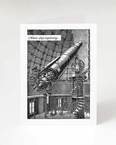 Merchandise: Cognitive Surplus: Never Stop Exploring Card