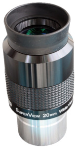 20mm SuperView 1.25" Wide Angle Eyepiece