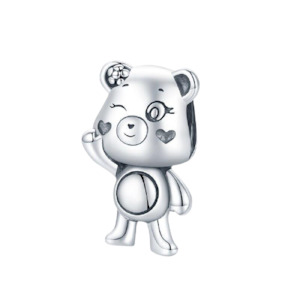 Loving Teddy Bear Charm
