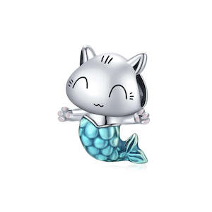 Aquelyn Mermaid Kitty Charm