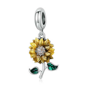 Little Sunflower Charm