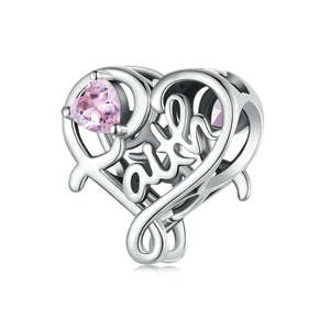 Fidara Faith Heart Charm