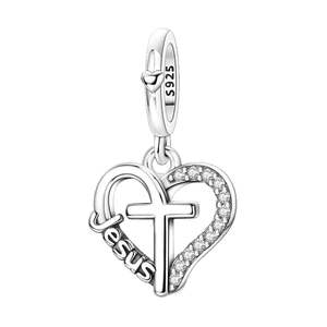 Charms: Jesus Heart Charm