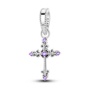 Charms: Ornate Cross Dangle Charm