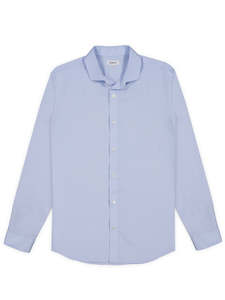 Overide: Tencel Shirt - Light Blue