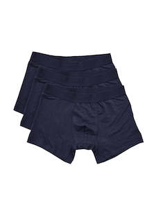 Accessories: Boxer Brief 3-Pack - Navy