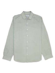 Linen Release: Essential Linen Shirt - Sage