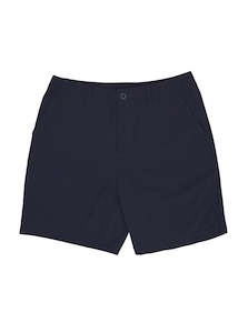 Linen Shorts Tech Shorts: Utility Short - Navy