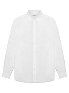Shirting: Oxford Shirt - White