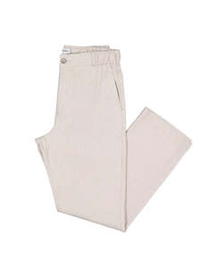 New Releases: Linen Jogger Pant - Bone