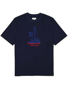 Islington Bay Yacht Club Heavy Tee - Navy