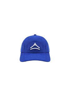 Accessories: A-Mark Corduroy Dad Cap - Blue