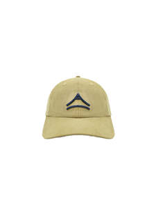 Accessories: A-Mark Corduroy Dad Cap - Tan