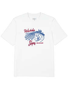 S: Waiheke Slopes Heavy Tee - White